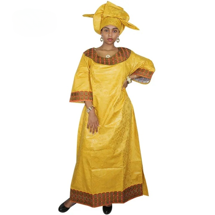 Boubou femme Africaine Style Africain