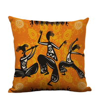 Coussin motif Africain