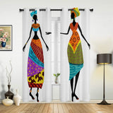 Rideau motif Africain