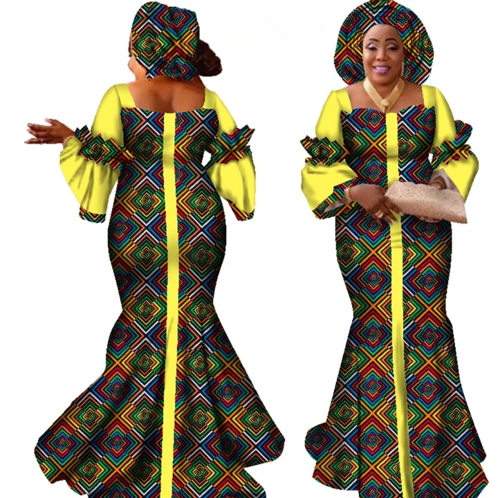 Robe pagne Africaine Style Africain Style Africain