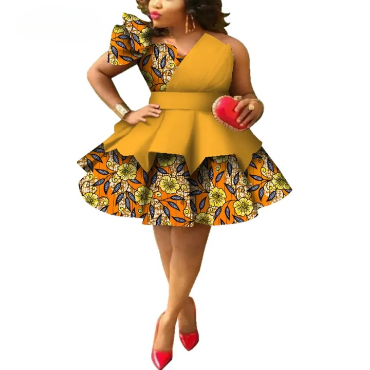 Robe tissu africain Style Africain Style Africain