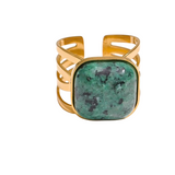 African Turquoise Ring