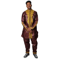 African Boubou for men 2 pieces