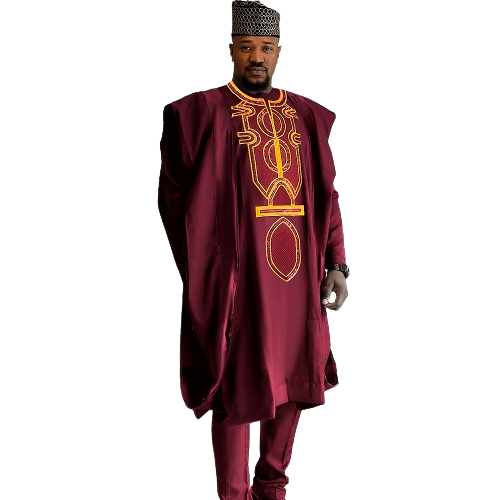 African Boubou for men 3 pieces