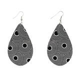 Boucles D'Oreilles Africaines En Tissu