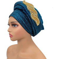 Chapeau foulard Africain