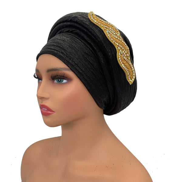 African scarf hat