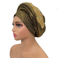 Chapeau foulard Africain