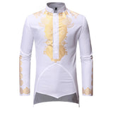 Men's embroidered African shirt