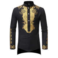 Men's embroidered African shirt