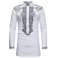 African men's wedding shirt