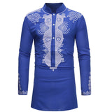 African men's wedding shirt