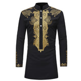 African men's wedding shirt