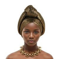 African headdress scarf