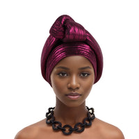 African headdress scarf