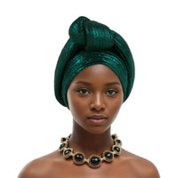 African headdress scarf