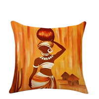 Coussin Africain bonheur