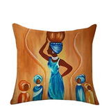 Coussin Africain bonheur