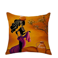 Coussin Africain bonheur