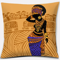 Coussin ethnique Africain