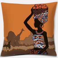 Coussin ethnique Africain