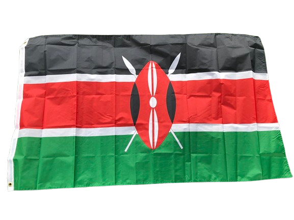 Kenia-Flagge