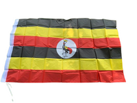 Uganda-Flagge