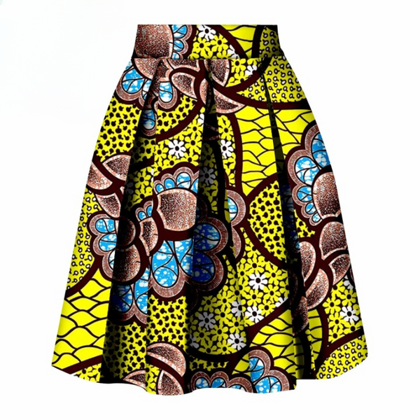 High model African loincloth skirt