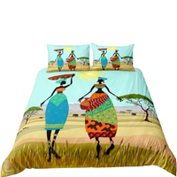 Housse de couette motif Africain