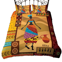 Housse de couette motif Africain