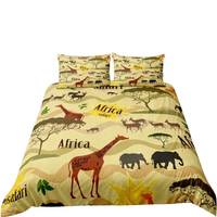 Housse de couette motif Africain