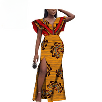 African fabric skirt