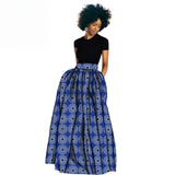 Long African loincloth skirt 