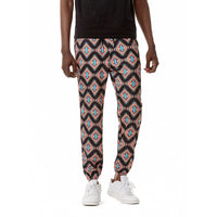 African pattern flowing pants