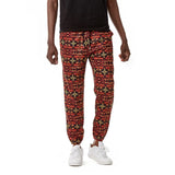 Pantalon fluide motif Africain