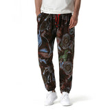 African print pants