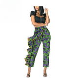 Pantalon motif Africain femme