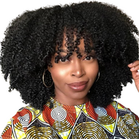 Afro natural hair wig