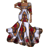 Afrikanisches Kleid für runde Frauen