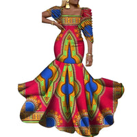 Afrikanisches Kleid für runde Frauen