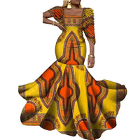 Afrikanisches Kleid für runde Frauen