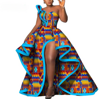 Schickes afrikanisches Abendkleid