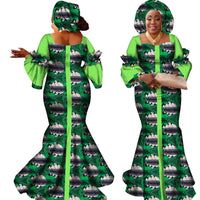 African loincloth dress