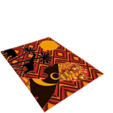 African living room rug