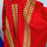 Robe africaine rouge