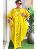 Robe africaine en satin