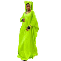 Robe africaine verte