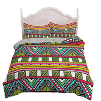 African earth duvet cover