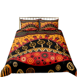 African earth duvet cover