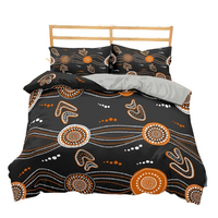 African earth duvet cover